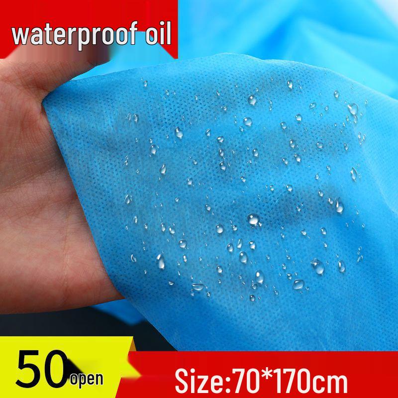 Breathable Disposable Massage Bed Sheets: Waterproof, Oil-Proof, Thickened, Non-Woven with Face Hole