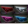 GXP1  For Dodge Durango 11-23 Daytime Running Light Guide Strip Auto LED DRL Daytime Running Light Flexible Decorative Ambient Lamp