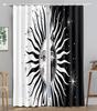 Tarot Mandala Spiritural Vibrant Window Panel Drapes in Children Bedroom Living Room Hall Treatments Kitchen Decoration Drapes Blinds
