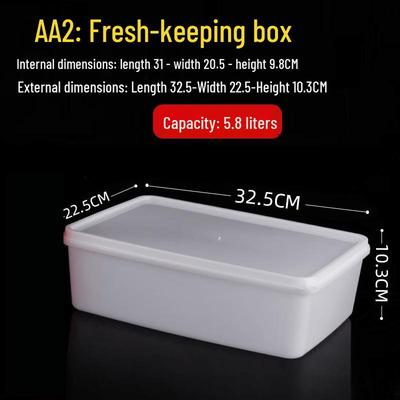 ZISIZ Refrigerator Food Storage Container