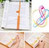 Silicone Bookmarks Elasticity Bookends Book Clip Organizer Reader Tool Office Items Stuff Accessorie