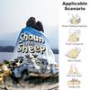 1pc Sheep Shaun Outdoor Blanket Lightweight Flannel, Soft & Warm, All-Season Use for Sofa, Outdoor, Camping, Living Room042
