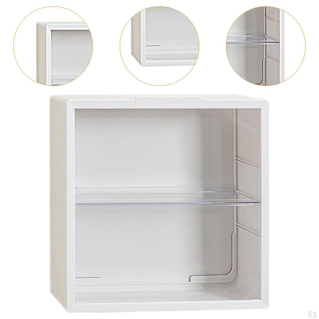 Action Figure Display Case Doll Storage Cabinet Dustproof Lightweight Model