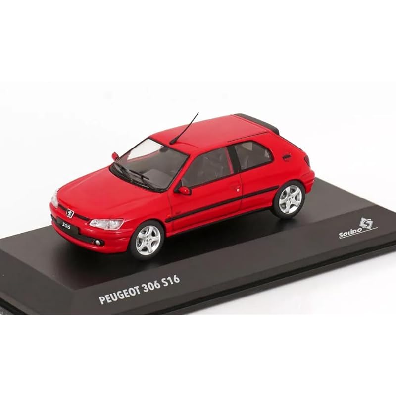 

solido 1/43 peugeot 306 GTI S16 2002 красный мини-автомобиль SOLIDO S4311403 [продукт]
