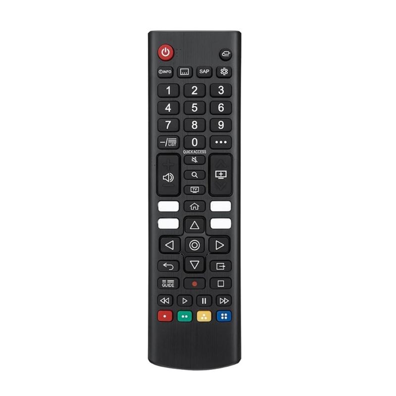 

Ergonomic ABS TV Remote with Fast Signal Transmission for Television Models AKB76037601 AKB76040302 1