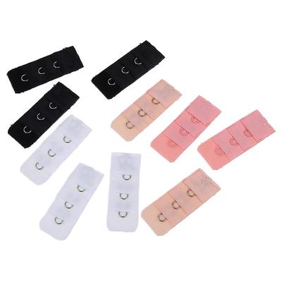 10X Femme Soutien-Gorge Extension Sangle Extension 1 Crochets Soutien-Gorge Ensembles Accessoires Femmes Dames