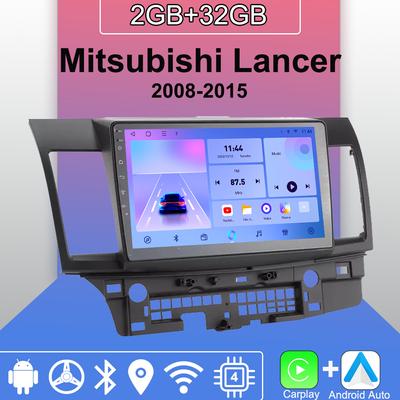 Android Carplay Car Radio For Mitsubishi Lancer 2008-2015 Multimedia Player Head Unit Stereo GPS Navigation BT WIFI 2+32GB