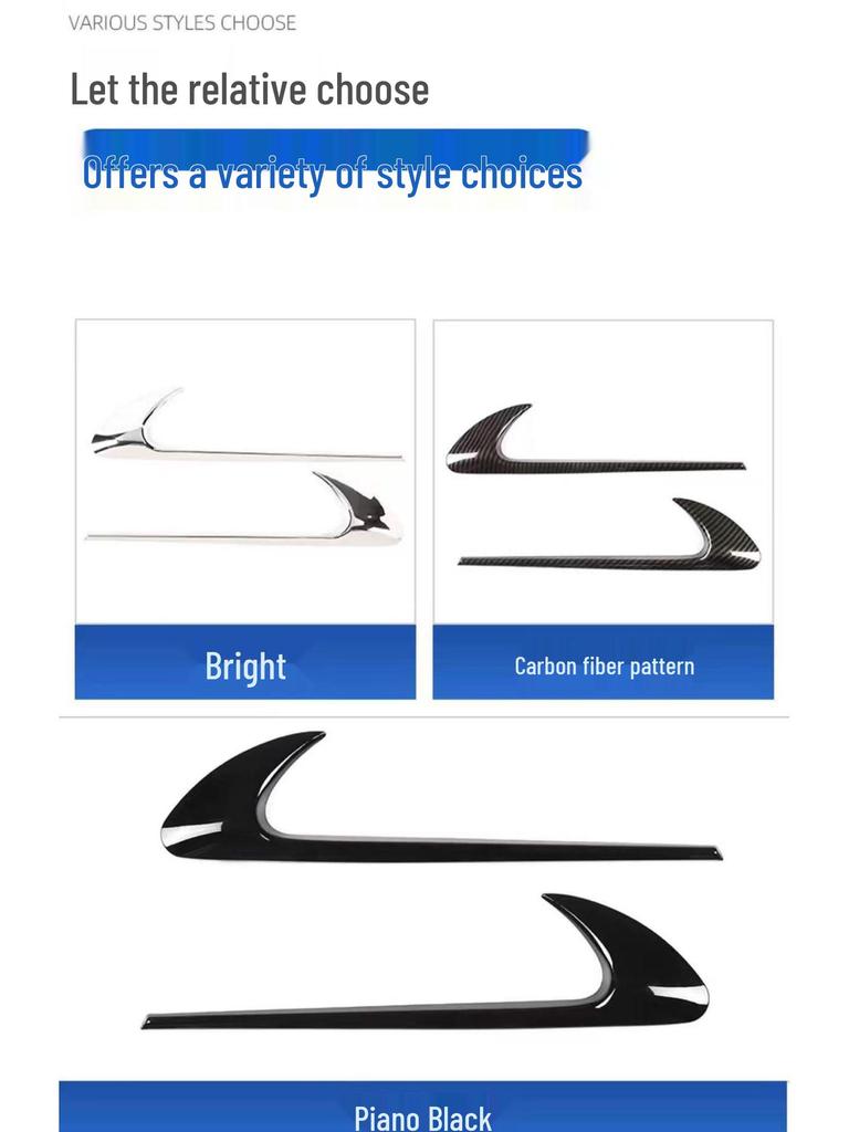 Emblema de Para-lama Mercedes AMG: Compatível com Classe A, Classe B, Classe C, Classe E. Adesivo Protetor de Para-lama Modificado.