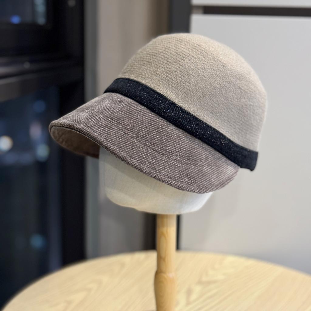 Autumn and Winter Equestrian Hats for Women, Sun-shading Fisherman Hats, Face-slimming Duckbill Caps, Korean-style Versatile Early Spring Outing