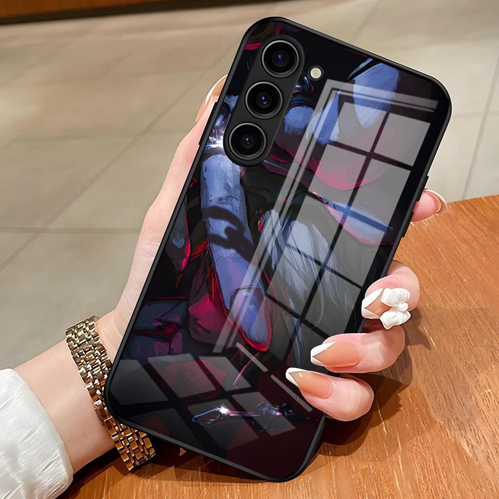 Hunter X Hunter Anime Kurapika Phone Case For Samsung S26 S25 Edge Ultra S23 S22 S21 S20 Ultra Plus S24 Fe A54 A53 A25 Glass Co