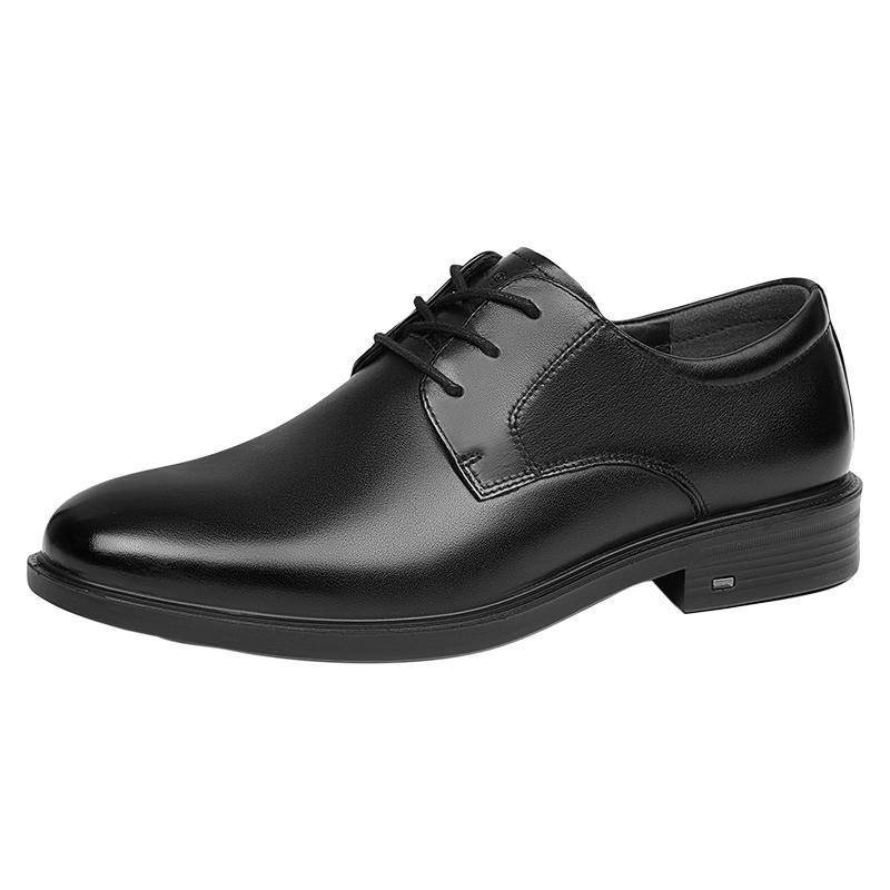 HLA Men s First-Layer Cowhide Business Casual Derby Shoes 39