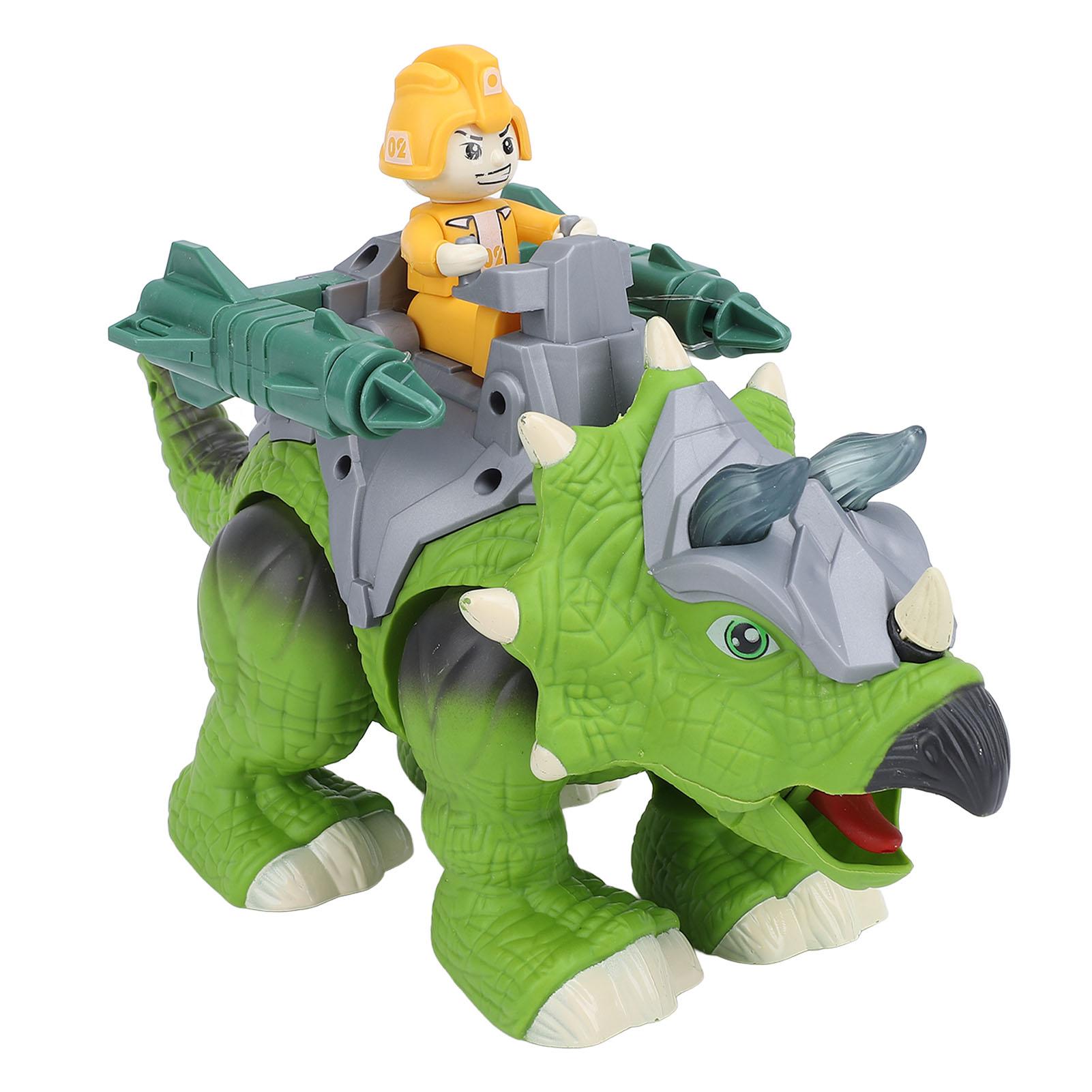 Dinosaur Spraying Toy Sound Light Interactive Electric Walking Dinosaur Toy for Family Gathering