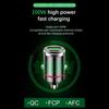 200W Mini Dual Ports USB Car Charger Lighter Fast Charging Car Phone Charger Adapter For IPhone 13 12 Xiaomi Huawei Samsung
