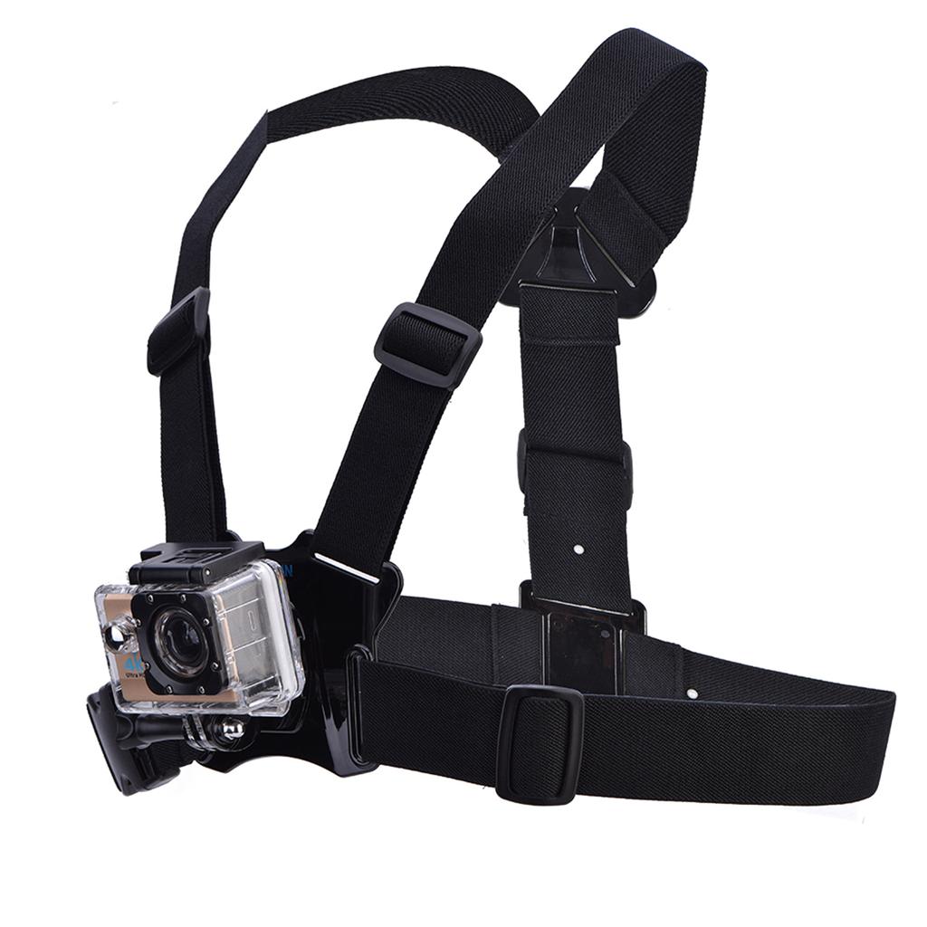 TELESIN Adjustable Body Chest Strap Mount Harness Belt for Gopro Hero 5 4 3+ 3 Sport Camera
