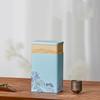 Chinese Culture Tea Storage Container Tinplate Tea Box Tea Storage Jar Portable Small Sealed Container for Storing Tea