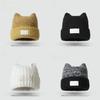 Knit Hat For Women Autumn Winter Acrylic Warm Windproof Cozy Sweater Style For Casual Outdoors