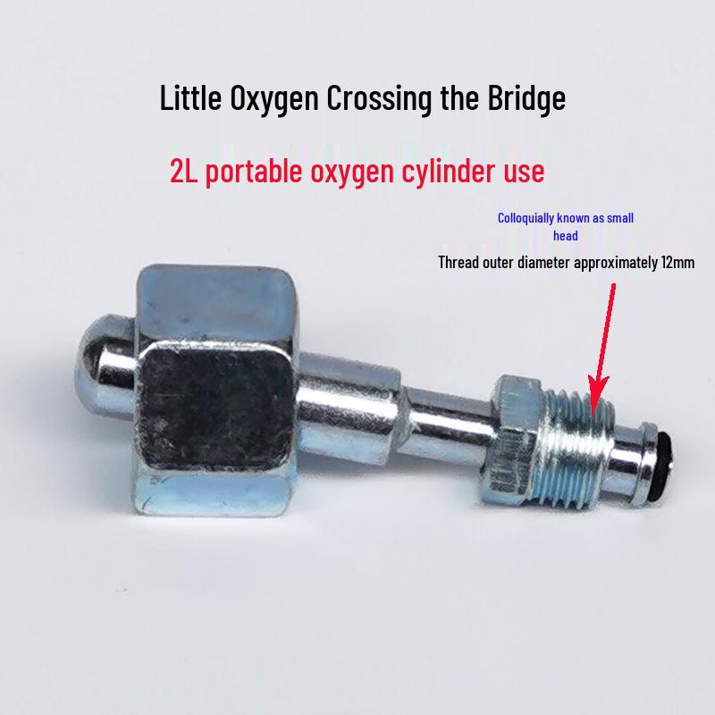 2L Portable Welding Torch Kit: Air Conditioning Accessories with Oxygen Meter, Valve, Bridge, 4L Oxygen Cylinder, and Inflation Tube.