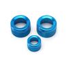 Blue AC Climate Control Radio Volume Knob Ring Covers For BMW X5 X6 F15 F16