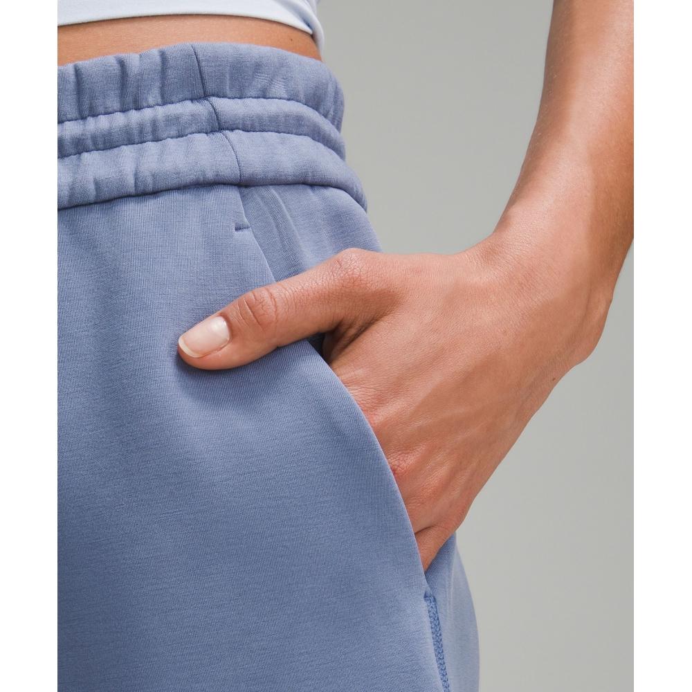 Lululemon Softstreme High Rise Short 4 Oasis Blue