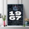 Football Club Badge 100% Round Full Drill 5D DIY Diamond Painting Embroidery Cross Stitch Rhinestone Decor