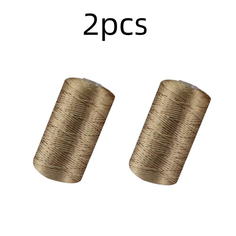 New Summer Crochet Yarn 1.5mm Thin Ice Cotton Thread for Hand Knitting Bag Hat Shoes 100g Hollow Line Colorful Nylon Cord