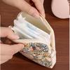 Large Capacity Sanitary Pads Bag Portable Mini Data Cables Organizer Multipurpose Women Girls Cosmetic Makeup Bag Coin Purse