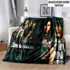Coperta Artistica di Moda Tokio Hotel Rock Band Lenzuolo di Lusso per Camera da Letto Coperta Calda per Viaggi all'Aperto Campeggio Picnic Pausa Pranzo