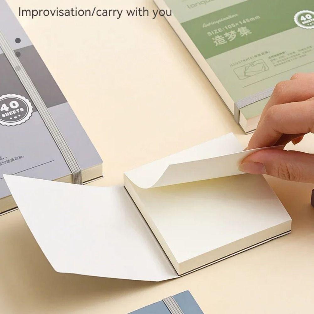 Hardcover Sketchbook Handbook Classic Mini Drawing Book Tearable Drawing Notebook Student