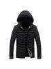 Men's Slim Fit Hooded Cotton Jacket - Warm, Lightweight, & Trendy for Autumn/Winter