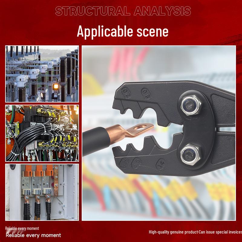 Premium Crimping Pliers for Anderson Copper Nose and SC/JG/UT/OT Terminals