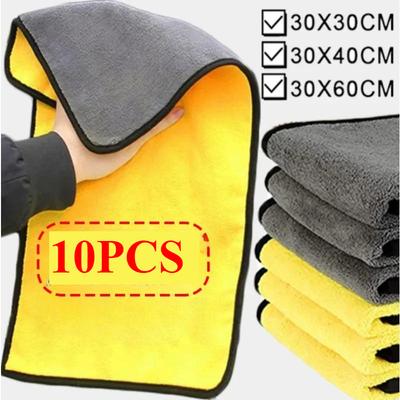 Car Detailing Microfiber Towel Car Wash Accessories Microfiber For The Car Interior Dry Cleaning Auto Detailing Towels Supplies