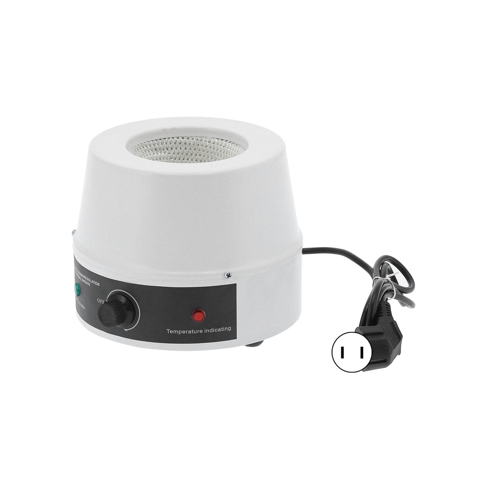 

250 мл лабораторный термостат электрический нагревательный кожух регулировка температуры машина для школы вилка США