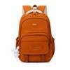 Letter Embroidery Women's College Backpack Multi-Compartment Student Schoolbag