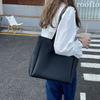 Popular new trendy commuter big bag simple large capacity messenger bag women's versatile shoulder tote bag