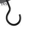 Flower Basket Hanger 1 Set Wall Mount Hook Anti-rust Sturdy Strong Load-bearing Non-falling Hanging Things Ceiling Wrought Iron for Home