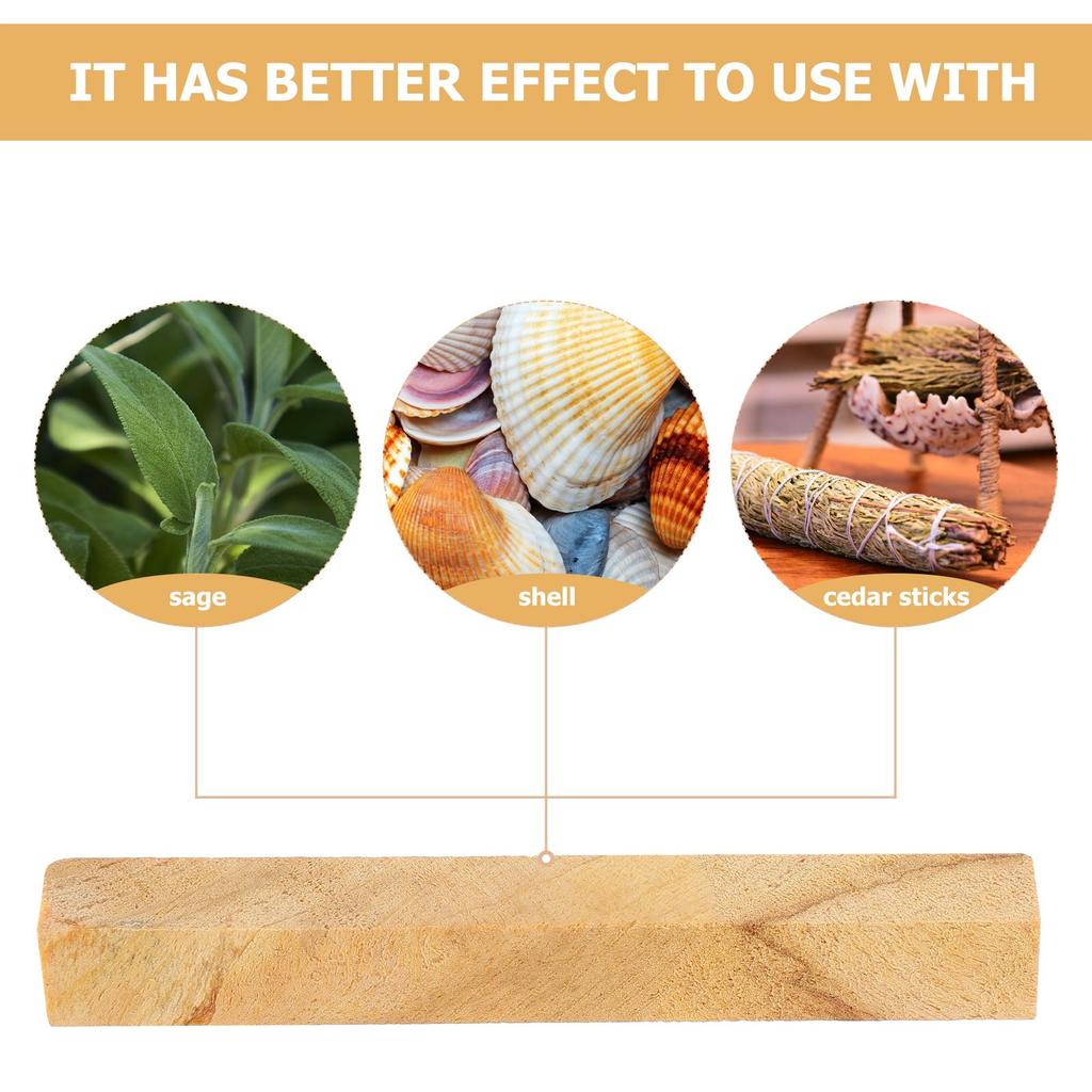 1/5pcs Palo Santo Natural Sticks Wooden Smudging Stick Aromatherapy Burn Rod Meditation Air Purifier For Home