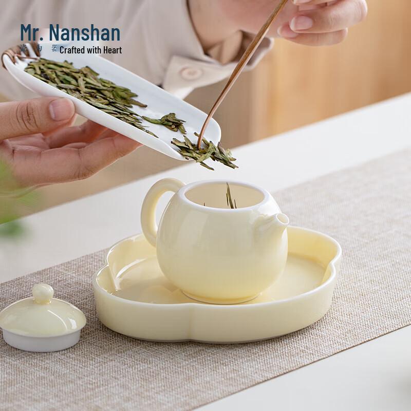 Nanshan Mr. Kung Fu Ceramic Dragon Egg Teapot Set