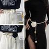 Small Fragrant Wind Metal Waist Chain Accessories Dress High-Grade Korean Version Of The Net Red With A Thin Belt Woman