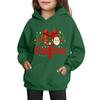 Sweatshirts For Teen Girls Hoodies Long Sleeve Drawstring Pullover Cute Printed Oversized Hoodie Christmas