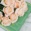 12Pcs Artificial Rose Flower Realistic Simulation Rose Bouquets for Home Garden Decoration, Wedding Flower Arrangements