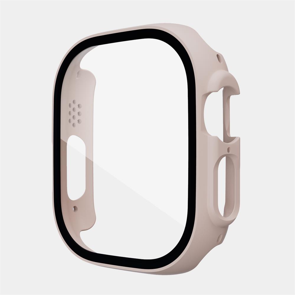 Glass+Case For Apple Watch Ultra 49mm Smartwatch PC Bumper+Screen Protector Tempered Cover Iwatch Series Ultra 2 3 Accessories