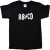 Ann Arbor T-shirt Co. Big Boys' AB_CD _ Funny Kid's Rock and Roll Humor Tee
