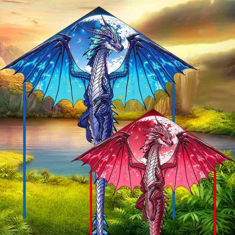 Velký dračí drak pro děti a dospělé Snadné létání Velký obrovský dračí drak Venkovní hračka Snadné létání draka Come Tail