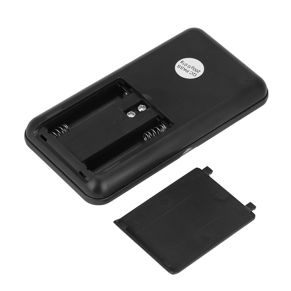 200g / 0.01g LCD Digital Electronic Balance Weighing Fruits Small Food Scales