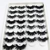10/30/50 Pairs 25mm Mink Lashes Wholesale Fluffy Messy Long Mink Eyelashes Makeup