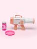 Bubble machine bazooka gun generator gift bubble liquid