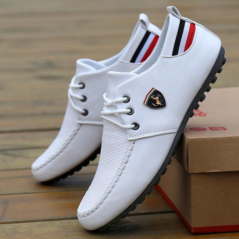 

Men s, Loafers, Comfortable, Casual, Lace Up Shoes, Single Shoes 46 чорний