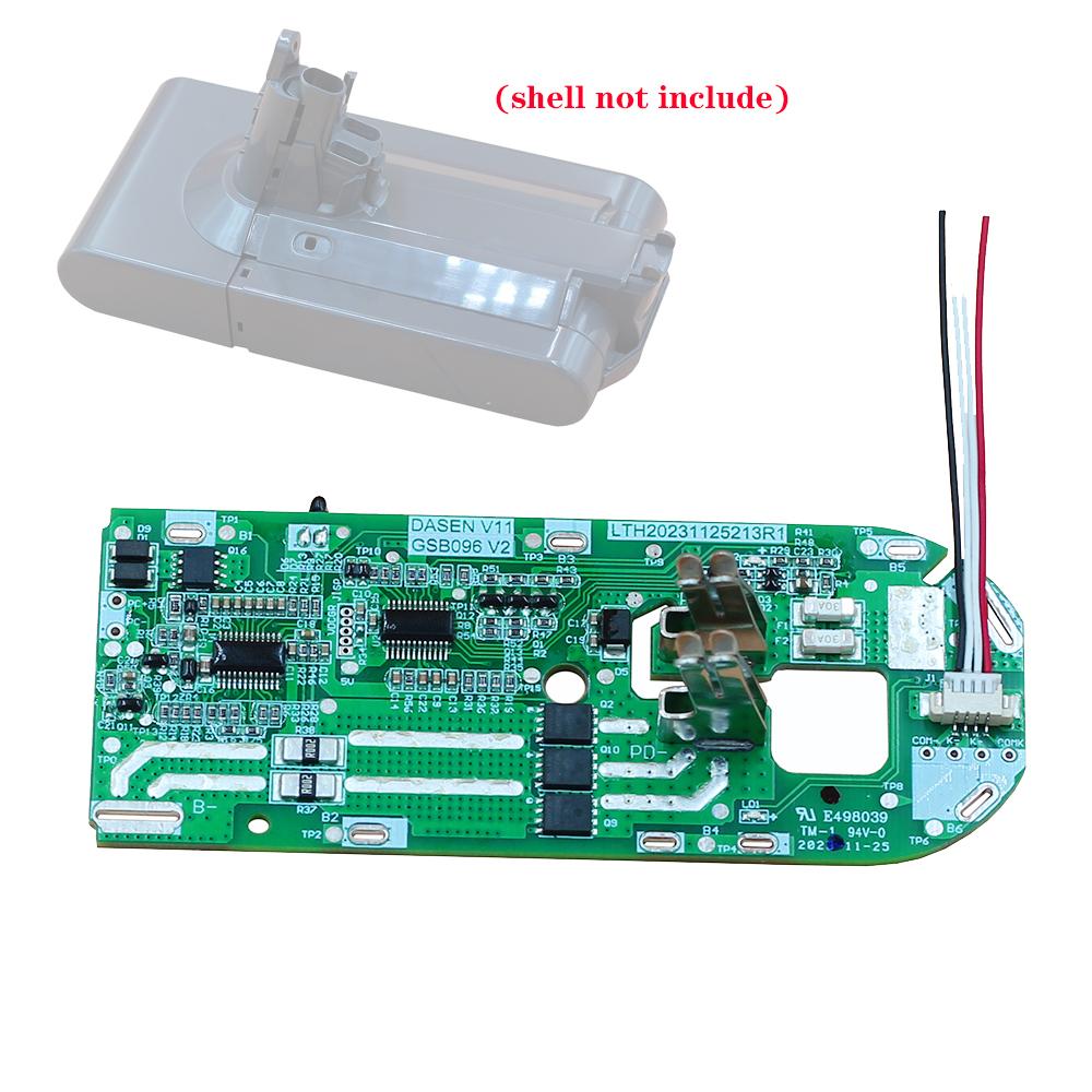 Doscing Battery PCB Set for Dyson V11 Complete Extra, Dyson V11 Absolute Extra V11 Torque Drive Dyson V11 Absolute SV14PCB