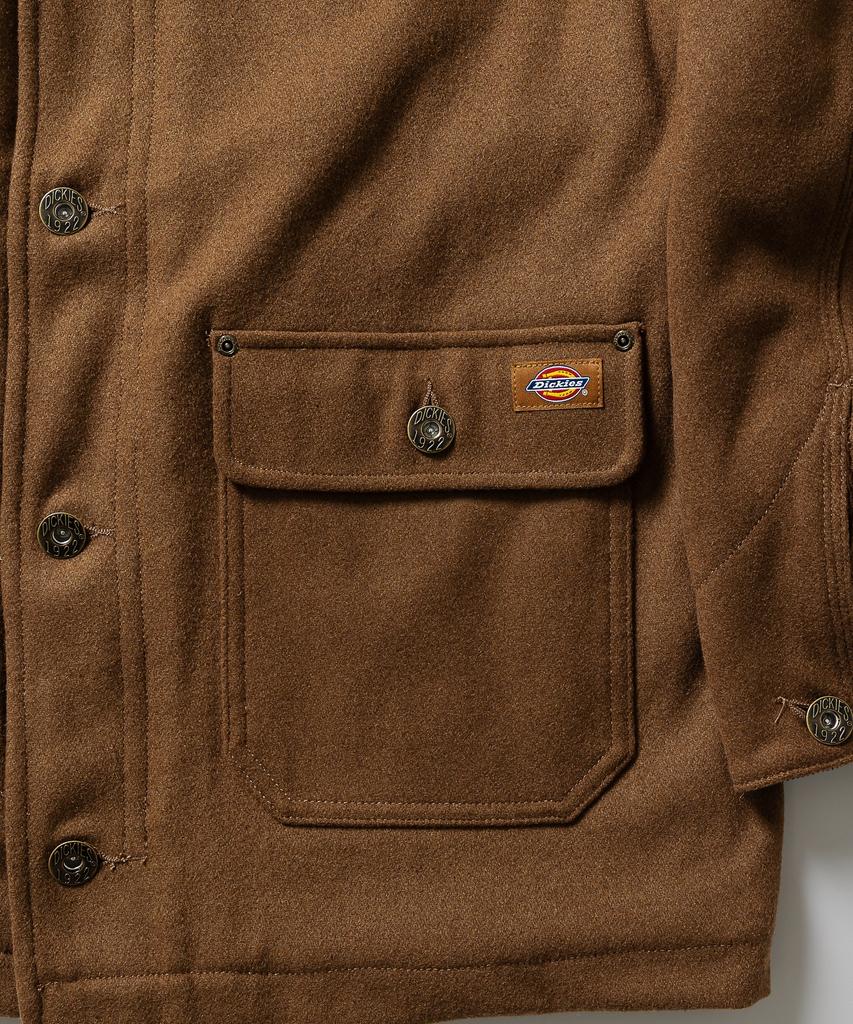 Dickies Wool Chore Jacket Brown