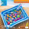Children's Magnetic Fishing Toy Pool: Pretend Play & Educational Summer Water Game for Boys & Girls